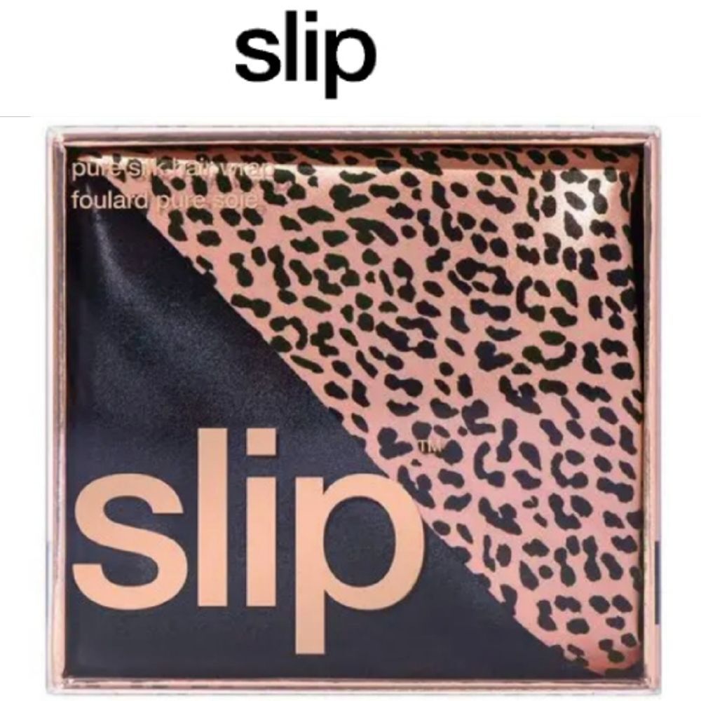 Slip Pure Silk Leopard Hair Wrap